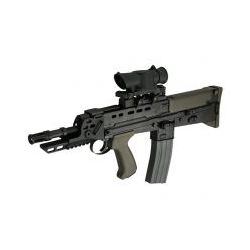 Rifle Elétrico Airsoft G&G L85 AFV ETU EBB BLACK -... - Airsoft e Armas de Pressão Azsports 