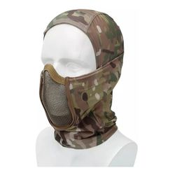 Balaclava com Máscara Telada de Proteção - Multica... - Airsoft e Armas de Pressão Azsports 