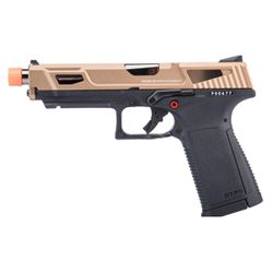 Pistola Airsof GBB G&G TP9 MS BLOWBACK BLACK / TAN... - Airsoft e Armas de Pressão Azsports 