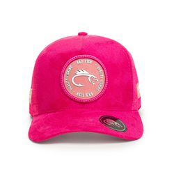 Boné de Pesca Esportivo com Aba Curvada em Suede B... - Bad Fish