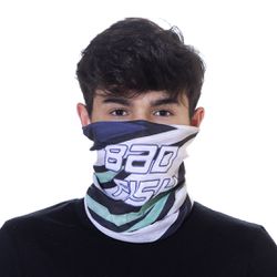 Máscara Bandana de Proteção Solar (FPS UV50)Branco... - Bad Fish