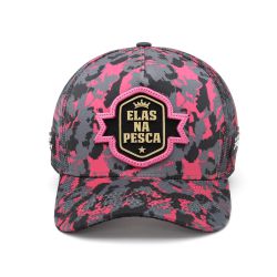 Boné Feminino Esporte Pesca Aba Curva Bad Fish Chu... - Bad Fish