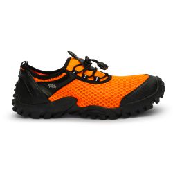 Tênis Esporte Pesca Track Air Mesh Laranja Neon Ba... - Bad Fish