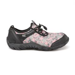 Tênis Esporte Pesca Track Air Mesh Rosa e Grafite ... - Bad Fish