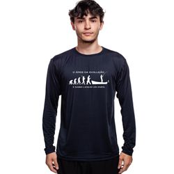 Camisa Manga Longa Masculina Dry Fit Bad Fish Evol... - Bad Fish
