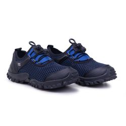 Tênis Masculino Esporte Pesca Track Air Mesh Azul ... - Bad Fish