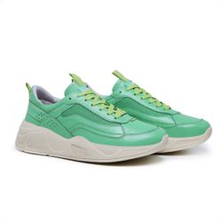 Tênis Impact Green Lemon Dad Sneaker Masculino Bad... - BADPLAY