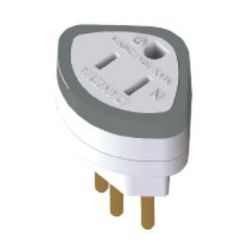 ADAPTADOR 2P+T CHATO P/ 2P+T UNIVERSAL 10A 250V BR... - BA Elétrica - Sua Loja de Materiais Elétricos em Manaus