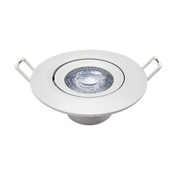 SPOT LED SUPIMPA REDONDO DE EMBUTIR 6500K - LUZ BR... - BA Elétrica - Sua Loja de Materiais Elétricos em Manaus