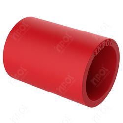 LUVA ELETRODUTO PVC SEM ROSCA VERMELHO 3/4