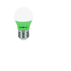 LÂMPADA LED BOLINHA 3W VERDE S30 BIVOLT - BA Elétrica - Sua Loja de Materiais Elétricos em Manaus