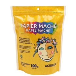 Papel Machê 100g - Acrilex - BAIUCA