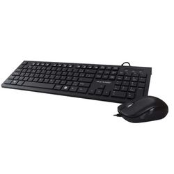 Teclado E Mouse Multilaser TC240 Multimídia USB Sl... - BAIUCA