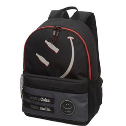 Mochila de costas Juvenil Coca Cola Smile - Pacifi - BAIUCA