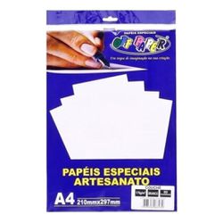 Papel Couché A4 170g Branco 50 Folhas - Off Paper - BAIUCA