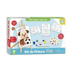 Kit de Pintura em Madeira Pets NIG - BAIUCA