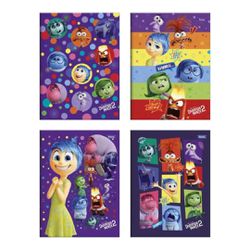 Caderno Cd Brochurão 80F Divertida Mente – Foroni... - BAIUCA