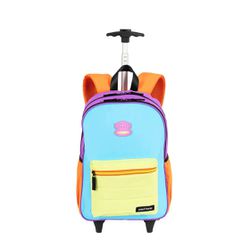 Mochila C/ Rodinhas Fem. Paul Frank Authentic Oran... - BAIUCA