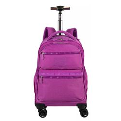  Mochila Com Rodinha Paul Frank Orquídea da Sestin... - BAIUCA