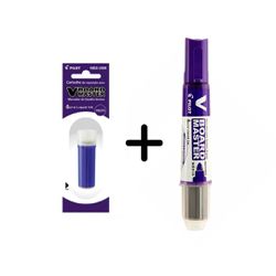 Marcador Quadro Branco Pilot com Refil - Violeta V... - BAIUCA