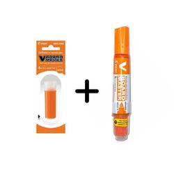 Marcador Quadro Branco Pilot com Refil - Laranja V... - BAIUCA