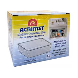  kit Organizador C/4 Uni. Grande Acrimet - BAIUCA