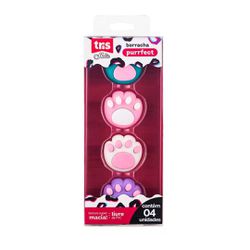 Borracha Holic Purrfect Patinhas C/4 Tris - BAIUCA