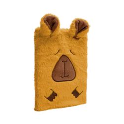 Caderno Pelúcia Capivara 80 Folhas Polibrinq - BAIUCA