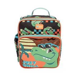 Lancheira Infantil Dino Preta Puket - BAIUCA