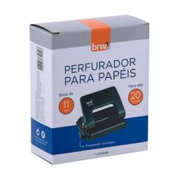 Perfurador de Metal 2 Furos BRW - BAIUCA