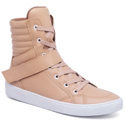 Tenis Botinha Cano Alto Fitness Nude Balluga - 19... - BALLUGA