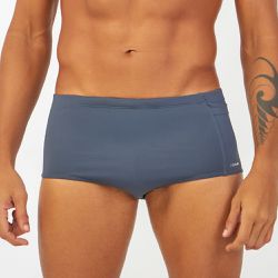 SUNGA SLIP COM BOLSO EXTERNO GRAFITE - Banho de Mar