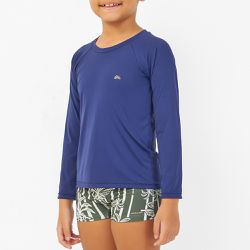 CAMISETA UV CAVA COMUM INFANTIL MARINHO - Banho de Mar