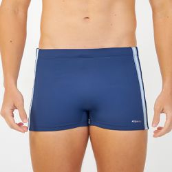 SUNGA BOXER COM LISTRA MARINHO - Banho de Mar