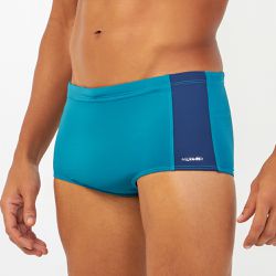 SUNGA SLIP TRICOLOR VERDE PETROLEO C GRAFITE E MAR... - Banho de Mar