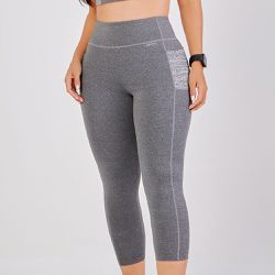 LEGGING CAPRI PLUS MESCLA MESCLA - Banho de Mar