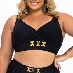 TOP MODELLE LISO PRETO - Banho de Mar