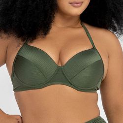 TOP C/ BOJO E RECORTE LISO CACTOS - Banho de Mar