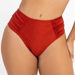 BIQUINI MAX FIO DENTAL DRAPEE LISO ZERO BARRIGA TE... - Banho de Mar