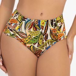 BIQUINI MAX ZERO BARRIGA ESTAMP C/ FAIXAS LATERAIS... - Banho de Mar