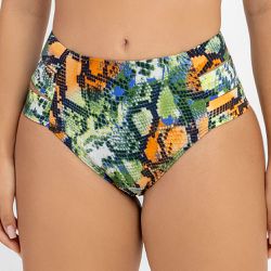 BIQUINI MAX ZERO BARRIGA ESTAMP C/ FAIXAS LATERAIS... - Banho de Mar