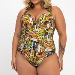 Maio C/ Bojo Recorte e TranÇa Estamp. Zb Floresta ... - Banho de Mar