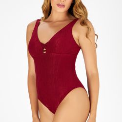 MAIÔ MODERN LISO ZB HIBISCO - Banho de Mar