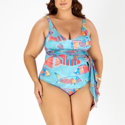 MAIO SAIDA SEM BOJO PLUS CARDUME - Banho de Mar