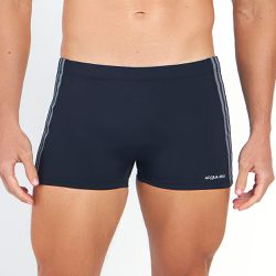 SUNGA BOXER COM LISTRA PRETO - Banho de Mar