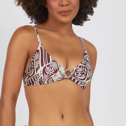 BODY TOP COM BOJO REMOVIVEL ESTAMPADO GRAVURA TECH - Banho de Mar