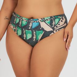 BIQUINI MAX BASICO PLUS ESTAMPADO BOTANIC DESIGN - Banho de Mar
