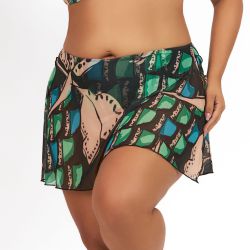 BIQUINI SAIDA PLUS ESTAMPADO BOTANIC DESIGN - Banho de Mar