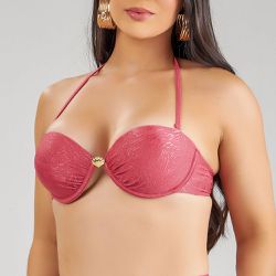 TOP BUSTIE COM BOJO DELUXE PIMENTA DOCE - Banho de Mar