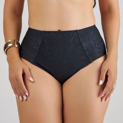 BIQUINI MAX CURVES ZERO BARRIGA PRETO - Banho de Mar